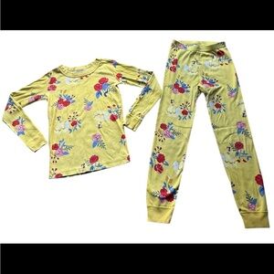 Hanna Andersson x Disney Beauty & the Beast Belle 2-Piece Pajamas Kids Sz 6/7